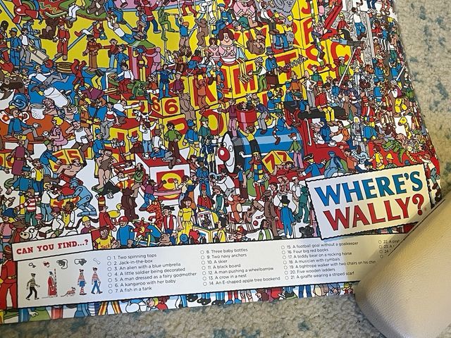 Póster ¿Dónde está Wally?