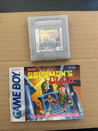Solomon's Club Game Boy Nintendo