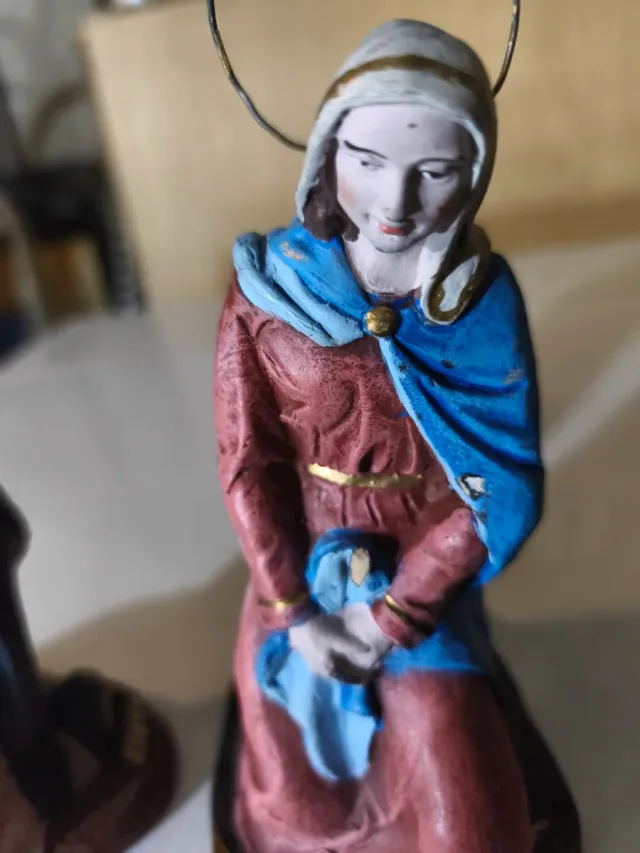 2 Vírgenes Portal de Belén Terracota