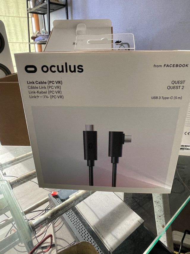 Meta Quest 3 Gafas VR + Cable Link