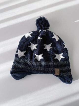 Gorro infantil invierno estrellas H&M