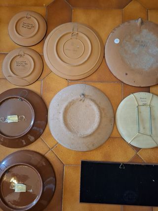 Piatti decorativi in ceramica