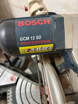 Sierra Ingletadora Bosch GCM 12 SD Profesional