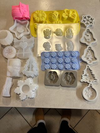 Stampi per gesso e sapone