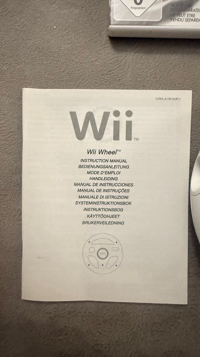 Mario Kart Wii + Volante Wii