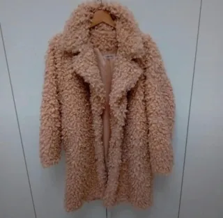 Cappotto Teddy Beige Chiaro King Kong