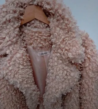 Cappotto Teddy Beige Chiaro King Kong