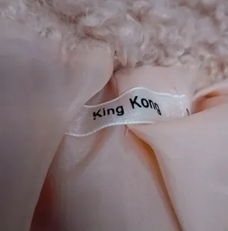 Cappotto Teddy Beige Chiaro King Kong