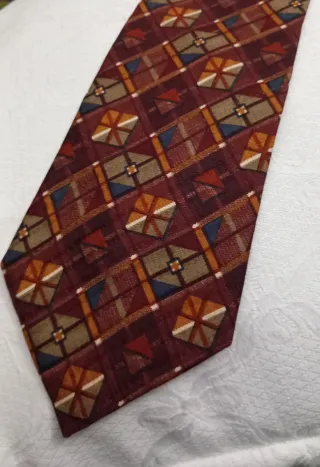 2 Cravatte Uomo 100% seta