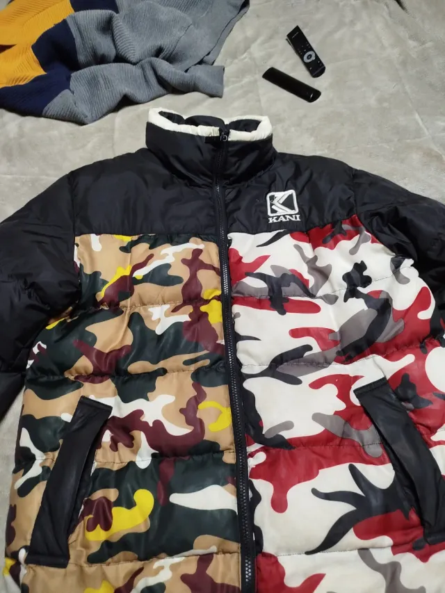 Abrigo Kani Camuflaje Multicolor