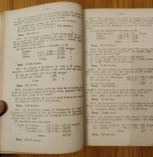 Tratado aritmética ( libro profesor)