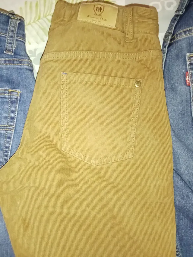 Lote 2 Levis y 1 Massimo Dutti Talla 12
