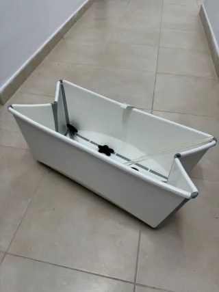 ⚠️BAÑERA PLEGABLE FLEXI BATH STOKKE COLOR BLANCO⚠️