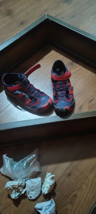 Sandalias Verano Niños Azul/Rojo