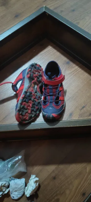 Sandalias Verano Niños Azul/Rojo