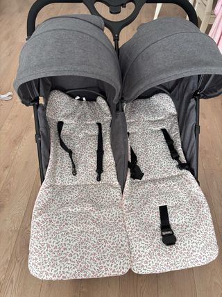 Carro gemelar Asalvo Baby