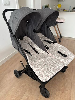 Carro gemelar Asalvo Baby