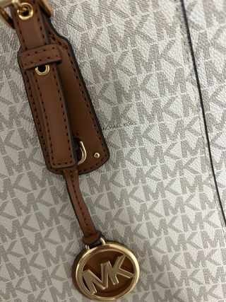 Bolso Michael Kors Original Beige y Marrón