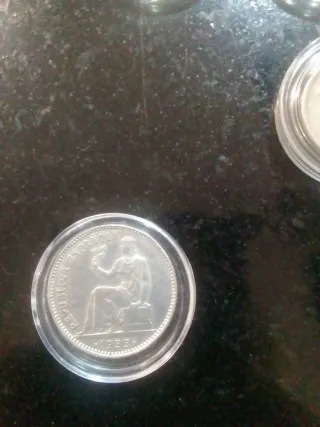 6 Monedas de Plata Variadas