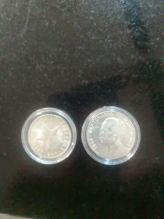 6 Monedas de Plata Variadas