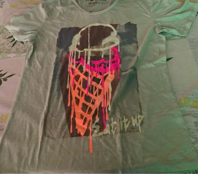 Camiseta Domyos Fitness Verde Talla L