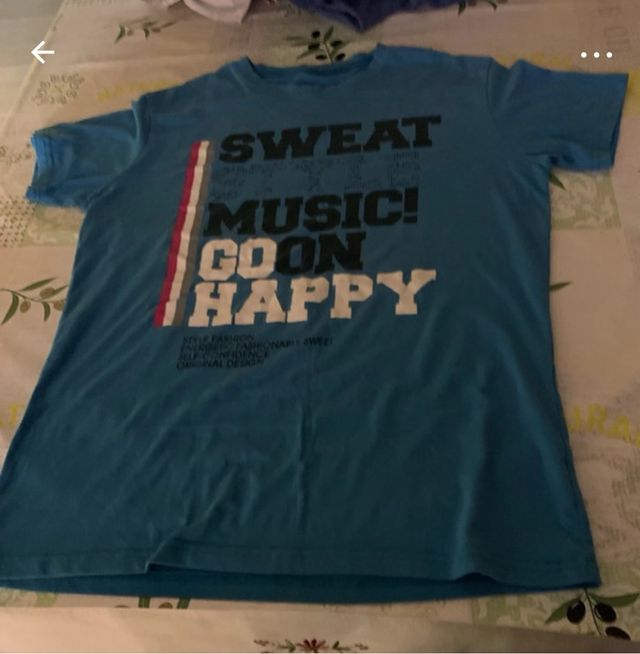 Camiseta Domyos Fitness Verde Talla L