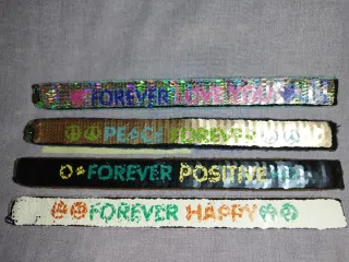 Lote 4 Pulseras Panini reversibles