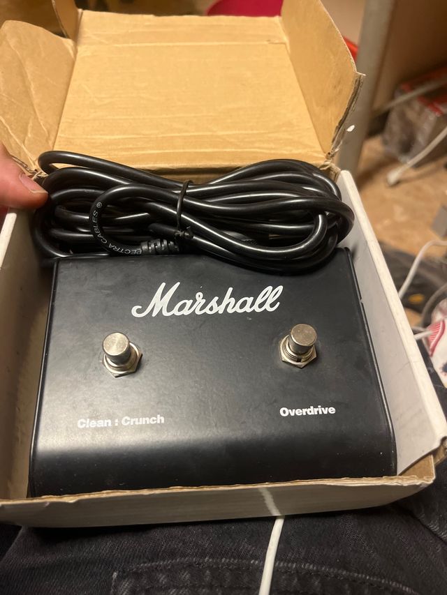 Pedal Marshall  Clean/Crunch/Overdrive