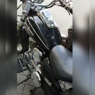 Moto Daelim Jailing Negra