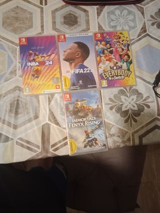 Juegos Nintendo Switch: NBA 2K24, FIFA 22, Everybo