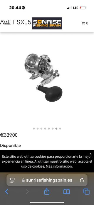 carrete AVET SXJ 5.3:1