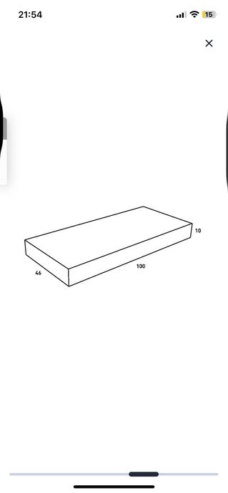 Encimera de lavado MDF