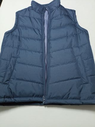 Chaleco acolchado azul hombre