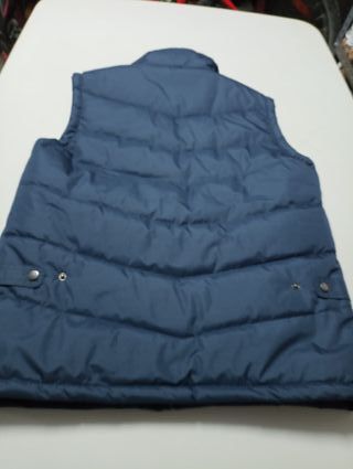 Chaleco acolchado azul hombre