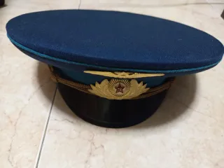 Gorra de gala oficial fuerza aérea soviética