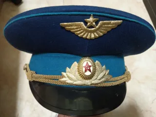 Gorra de gala oficial fuerza aérea soviética