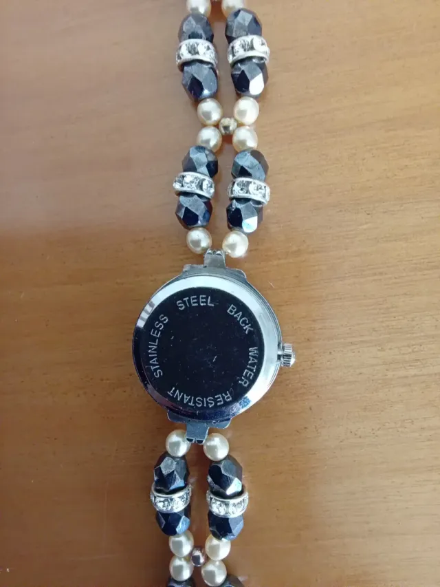 Reloj mujer correa imitación Swarovski falta pila