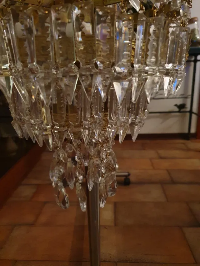 Lampadario 3 luci stile Impero