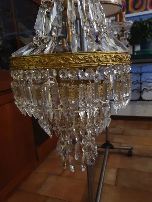 Lampadario 3 luci stile Impero