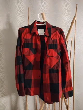 Camisa cuadros Zara Mujer Talla XS