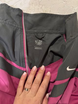 Chándal Nike Gris y Rosa