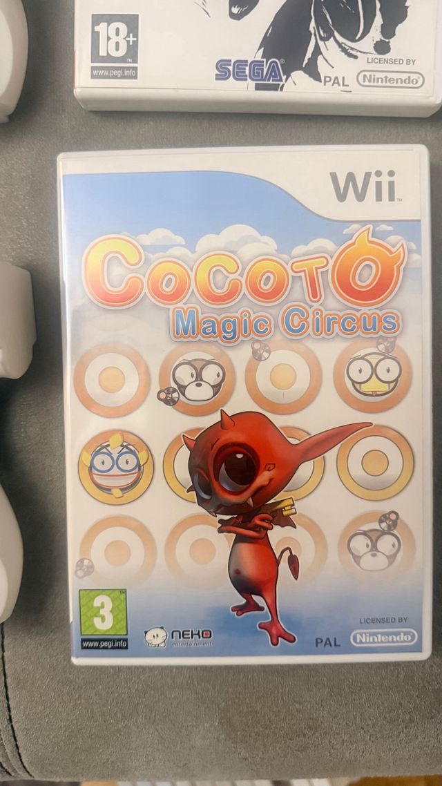 2 Pistolas Wii  + Juegos Madworld y Cocoto