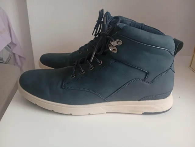Botas hombre casuales azul marino