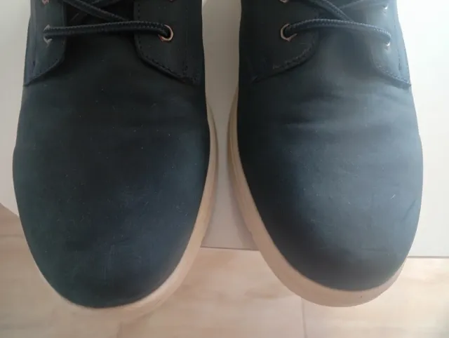 Botas hombre casuales azul marino