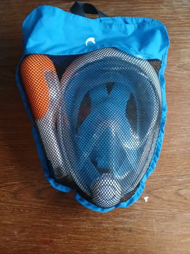 Máscara de buceo y snorkel