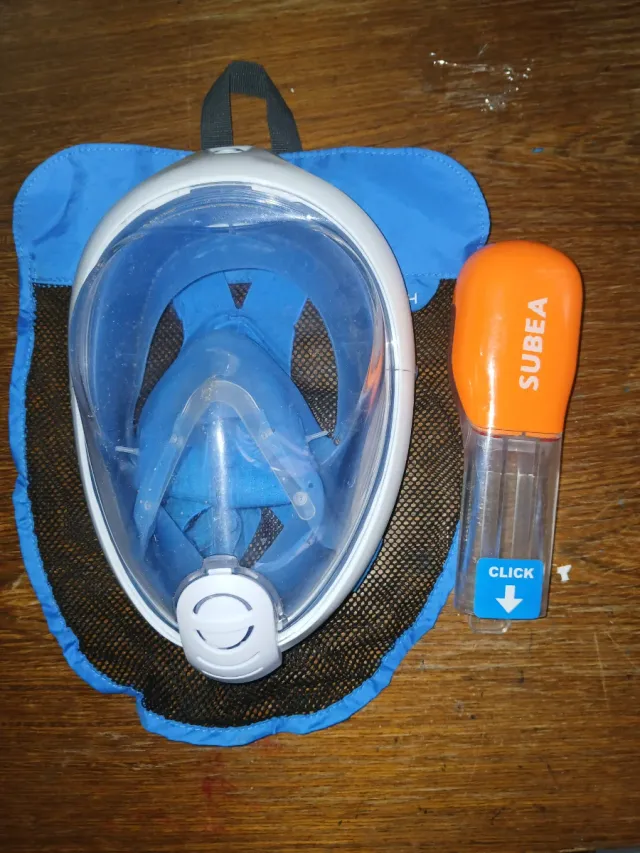 Máscara de buceo y snorkel