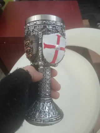 Cálice Medieval Decorativo