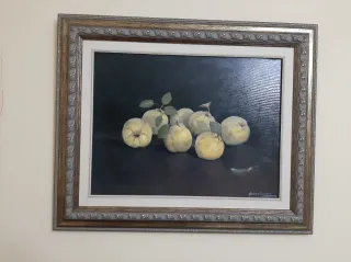 Cuadro Bodegón Frutas Daniel Luque