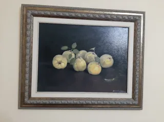 Cuadro Bodegón Frutas Daniel Luque