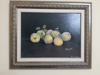 Cuadro Bodegón Frutas Daniel Luque